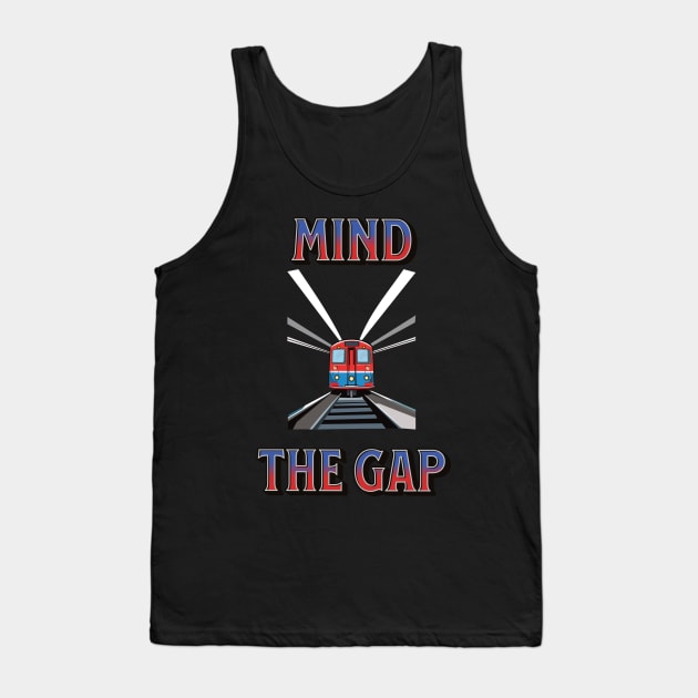 Mind the gap Tank Top by BishBashBosh